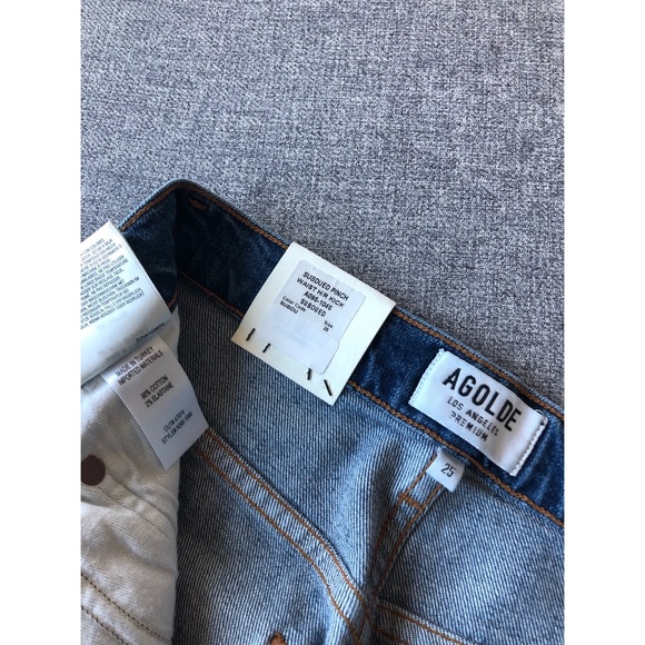 NWT AGOLDE Pinch Waist Jeans in Subdued, 26 - Picture 7 of 7